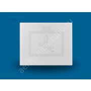 Пневморозетка белый глянец  Ave System 44